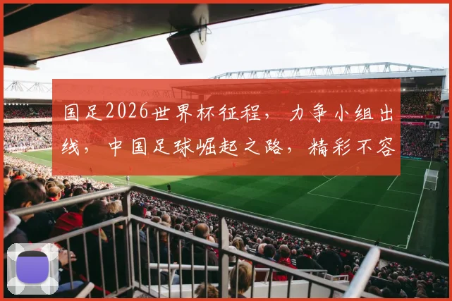 国足2026世界杯征程，力争小组出线，中国足球崛起之路，精彩不容错过，敬请期待